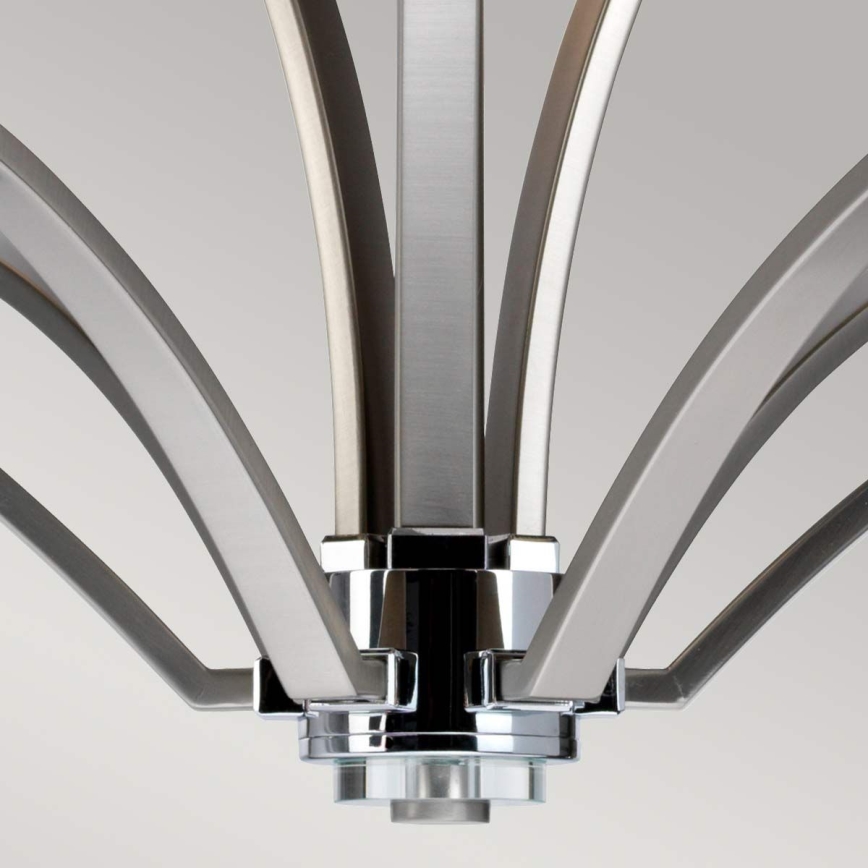 Feiss - Lampadario a sospensione con catena PROSPECT PARK 9xE27/60W/230V