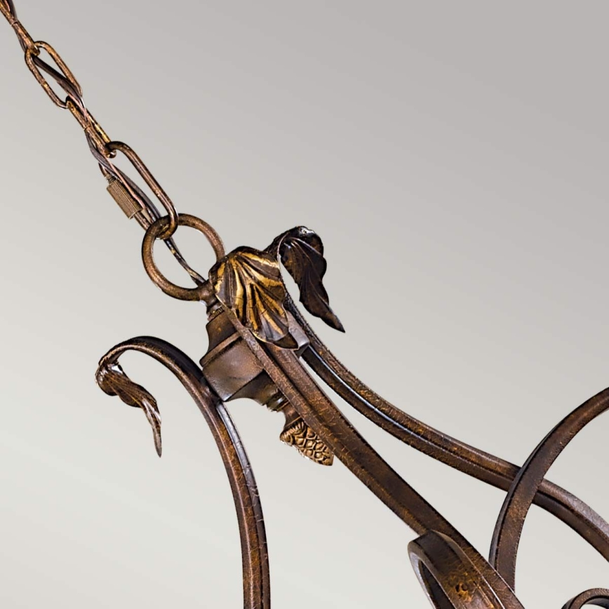 Feiss - Suspension chaîne SONOMA VALLEY 3xE27/60W/230V