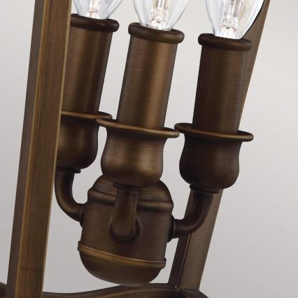Feiss - Suspension chaîne YARMOUTH 3xE14/60W/230V