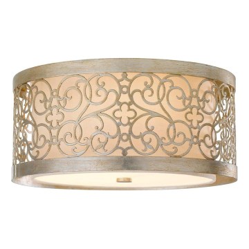 Feiss - Lampada da soffitto ARABESQUE 2xE27/40W/230V dorata