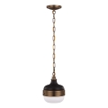 Feiss - Lampadario a sospensione con catena CADENCE 1xE27/75W/230V