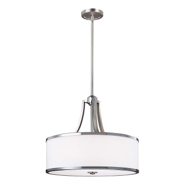 Feiss - Lampadario a sospensione con supporto rigido PROSPECT PARK 4xE27/60W/230V