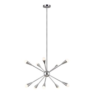 Feiss - LED-Deckenleuchte an Stange JAX 10xG9/3W/230V glänzendes Chrom