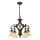 Feiss - Suspension chaîne DRAWING ROOM 5xE27/60W/230V