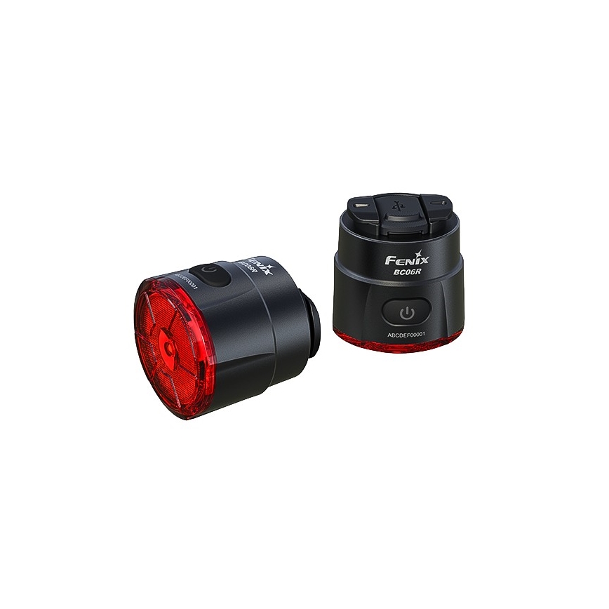 Fenix BC06R - Phare de vélo à intensité variable et rechargeable LED/USB IP66 90 lm 24,5 h 560 mAh