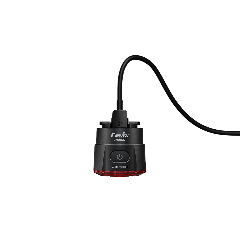 Fenix BC06R - Phare de vélo à intensité variable et rechargeable LED/USB IP66 90 lm 24,5 h 560 mAh