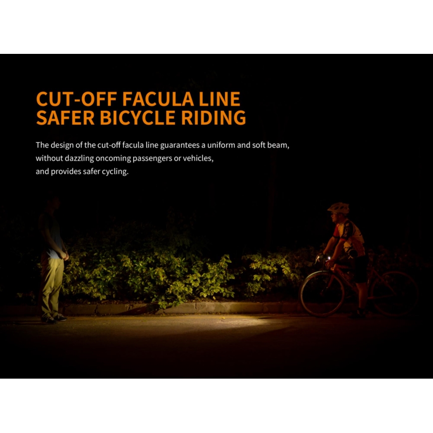 Fenix BC25R - LED Wiederaufladbare Fahrradlampe LED/USB IP66^