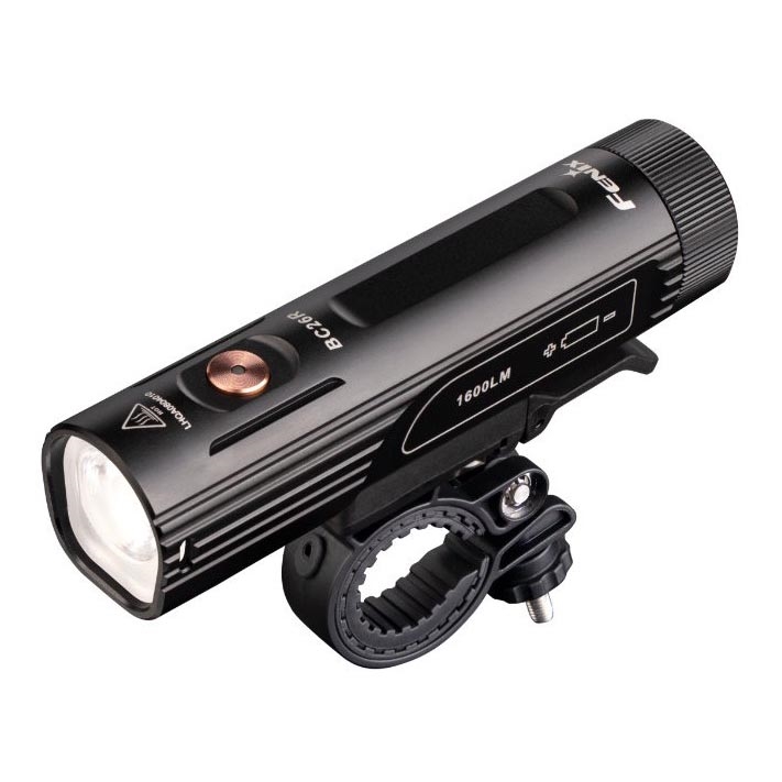 Fenix BC26R - Luce LED ricaricabile per bicicletta LED/USB IP68 1600 lm 65 ore