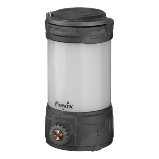 Fenix CL26RPROCAM - Lampada portatile ricaricabile LED dimmerabile LED/USB 650lm 408h IP66 grigio