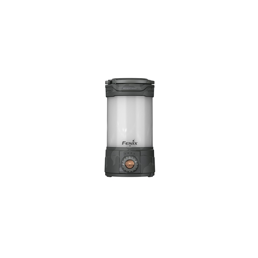 Fenix CL26RPROCAM - Lampe portable rechargeable à intensité variable LED/USB IP66 650 lm 408 h gris