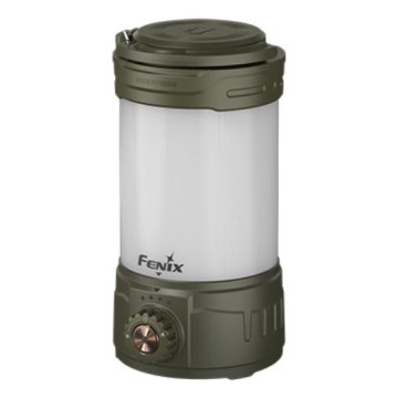 Fenix CL26RPROOLI - Lampada portatile ricaricabile LED dimmerabile LED/USB IP66 650 lm 408 h verde