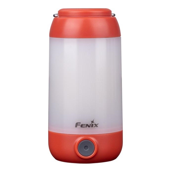 Fenix CL26RRED - LED à intensité variable portable rechargeable lampe LED/USB IP66 400 lm 400 h orange