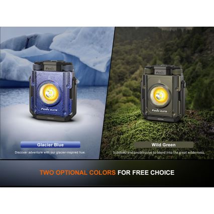 Fenix CL27RGRE - Luce LED dimmerabile ricaricabile LED/USB IP66 1600 lm 285 h