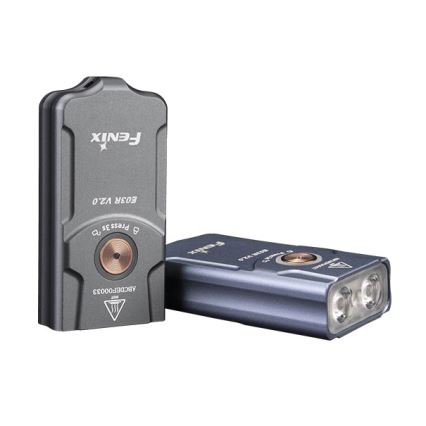 Fenix E03RV20BLU - Aufladbare LED-Taschenlampe LED/USB IP66 500 lm 30 h 400 mAh