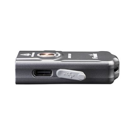 Fenix E03RV20GREY - Lampe torche rechargeable LED/USB IP66 500 lm 30 h