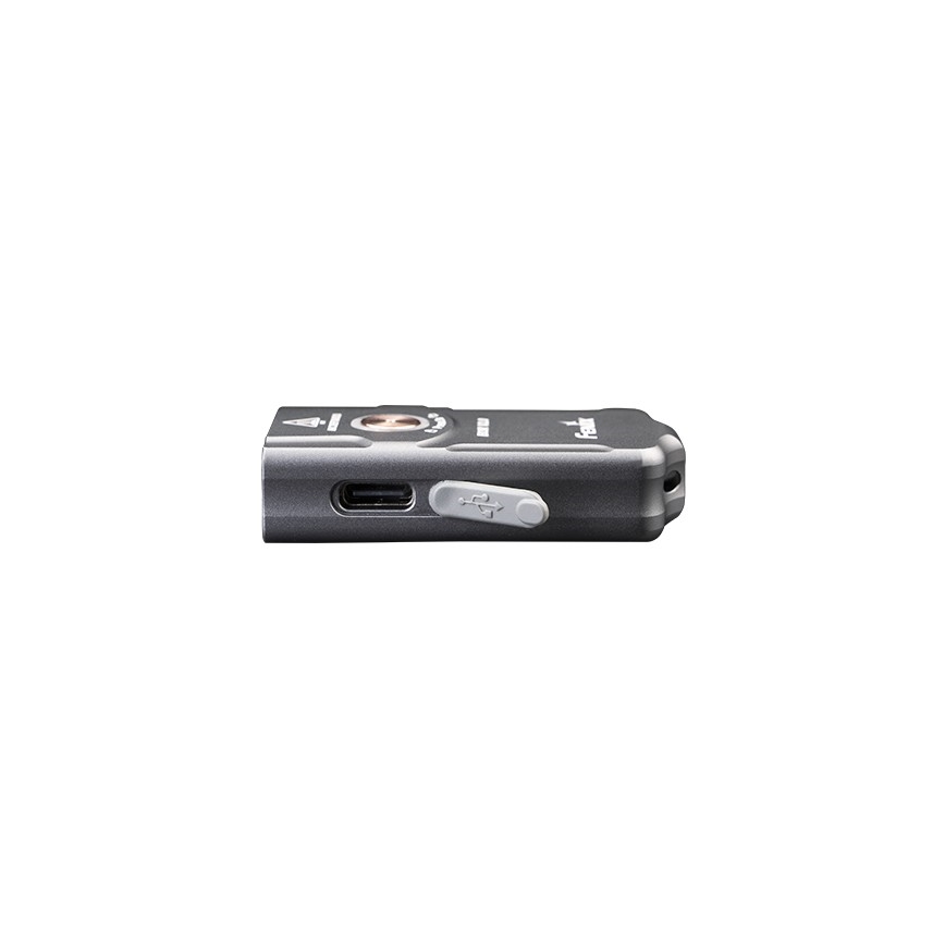 Fenix E03RV20GREY - Lampe torche rechargeable LED/USB IP66 500 lm 30 h