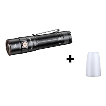 Fenix E35RSETAODS - LED Dimmerabile ricaricabile torcia LED/USB IP68 3100 lm 69 h 5000 mAh + diffuser 26,5mm