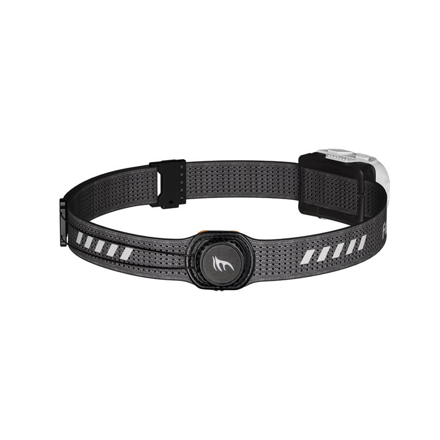 Fenix HL18RTV20WHT - Dimmbare, aufladbare LED-Stirnlampe LED/USB IP66 800 glänzend 160 h weiß/schwarz