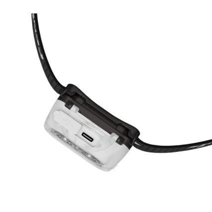 Fenix HL18RTV20WHT - LED Dimmerabile ricaricabile lampada da testa LED/USB IP66 800 lucente 160 h bianco/nero