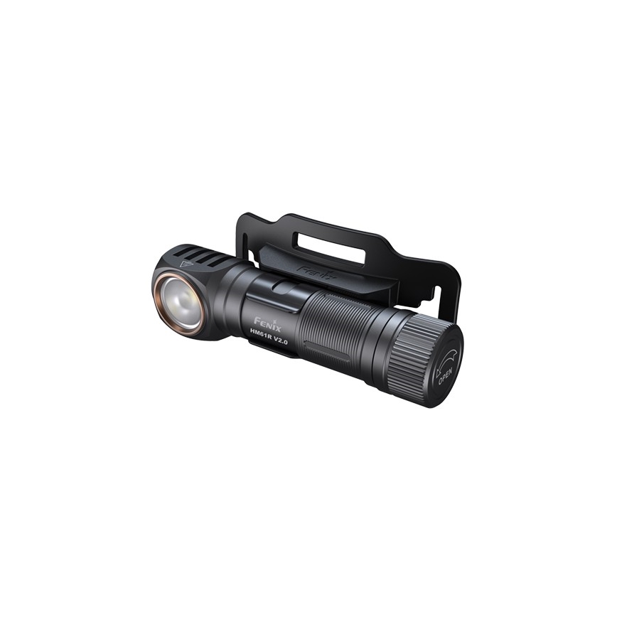 Fenix HM61RV20 - Lampada frontale LED ricaricabile LED/USB IP68 1600 lm 300 h