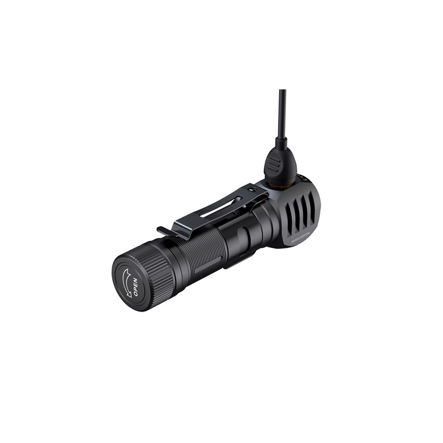 Fenix HM61RV20 - Lampada frontale LED ricaricabile LED/USB IP68 1600 lm 300 h