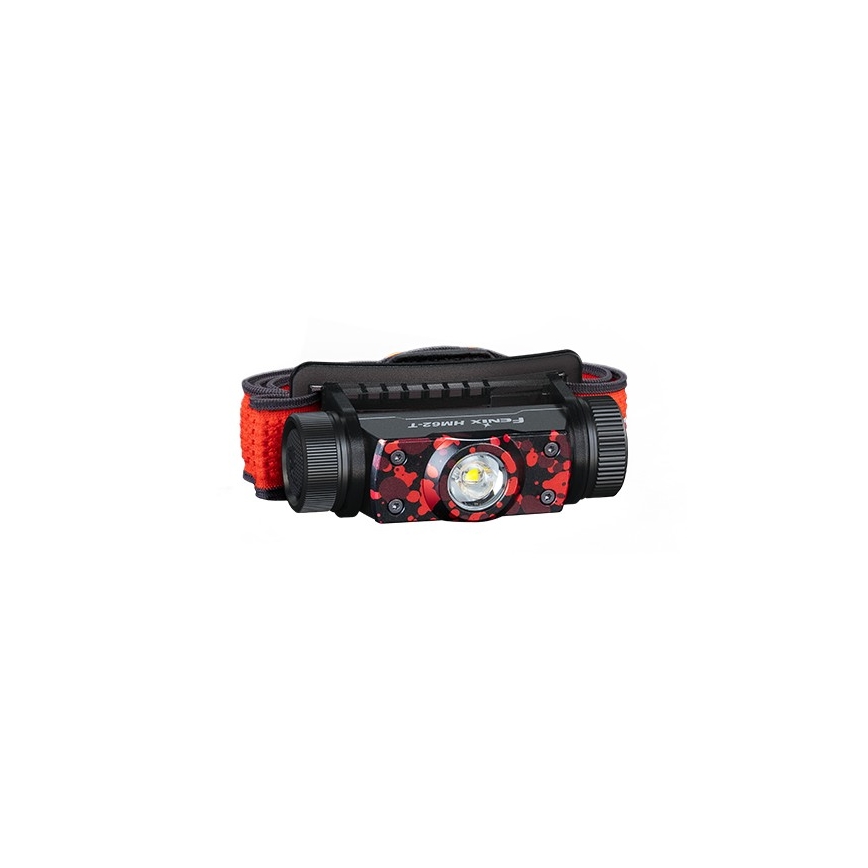 Fenix HM62TMGM - Dimmbare, wiederaufladbare LED-Stirnlampe LED/USB IP68 1200 lm 280 h