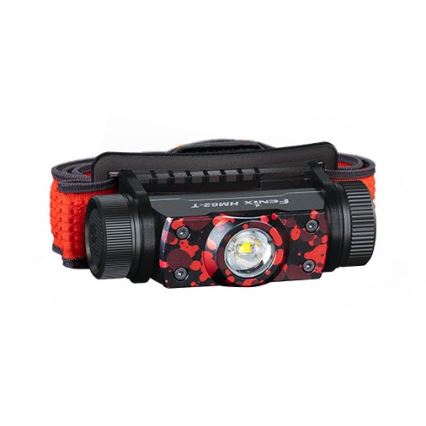 Fenix HM62TMGM - Lampada frontale ricaricabile LED dimmerabile LED/USB IP68 1200 lm 280 h