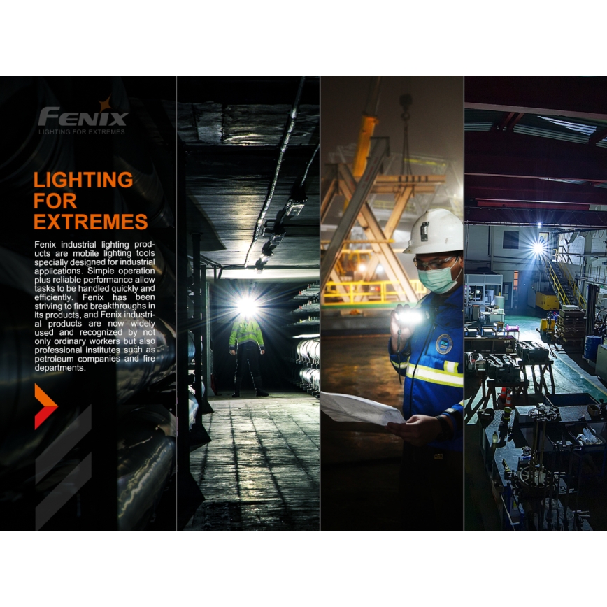 Fenix HM70R - Lampada frontale ricaricabile a LED 4xLED/1x21700 IP68