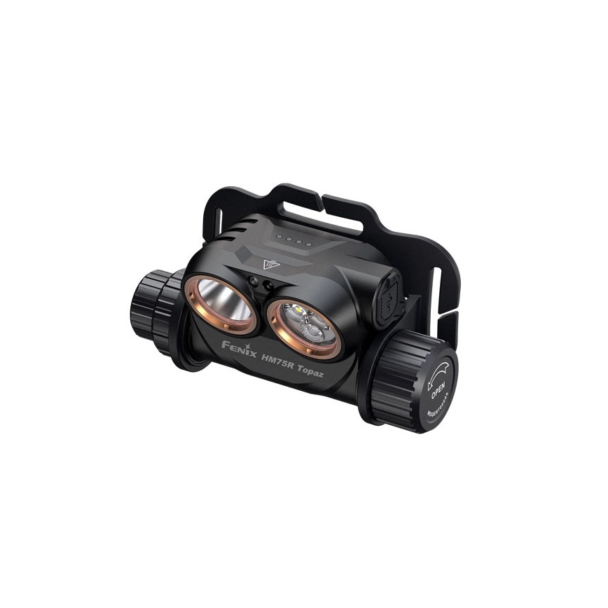 Fenix HM75RTOPAZ - Dimmbare, wiederaufladbare LED-Stirnlampe LED/USB IP68 1600 lm 210 h