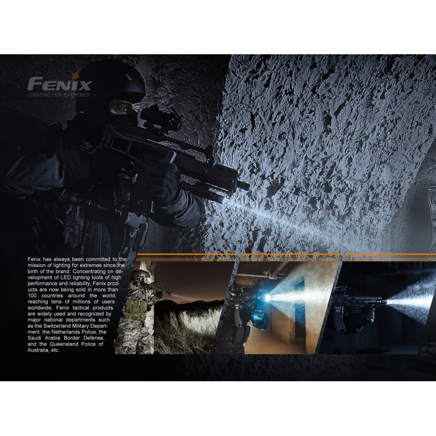 Fenix LR35R - Torcia LED ricaricabile 6xLED/2x21700 IP68