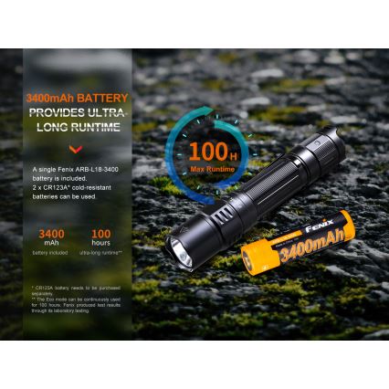 Fenix PD35R – Wiederaufladbare LED-Taschenlampe LED/USB IP68 1700 lm 100 h