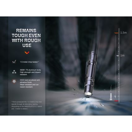 Fenix PD35R – Wiederaufladbare LED-Taschenlampe LED/USB IP68 1700 lm 100 h