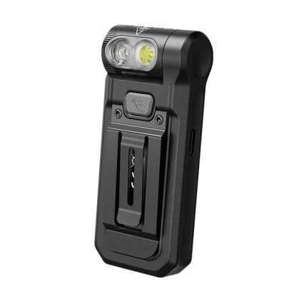 Fenix SW05RREDBLC - Lampe torche à intensité variable rechargeable LED/USB IPX6 150 lm 49 h noir