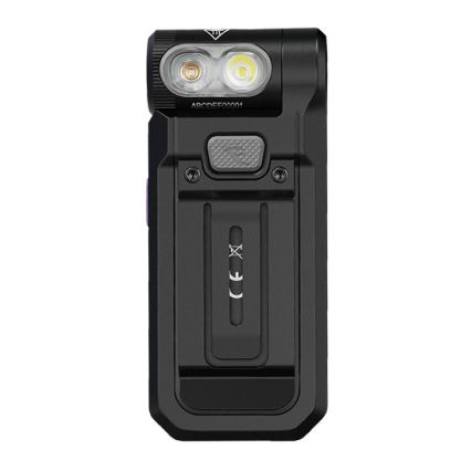 Fenix SW05RUVBLC - Dimmbare, aufladbare LED-Taschenlampe LED/USB IPX6 150 lm 49 h schwarz