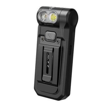 Fenix SW05RUVBLC - Dimmbare, aufladbare LED-Taschenlampe LED/USB IPX6 150 lm 49 h schwarz