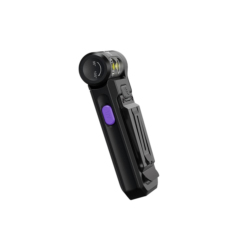 Fenix SW05RUVBLC - Dimmbare, aufladbare LED-Taschenlampe LED/USB IPX6 150 lm 49 h schwarz