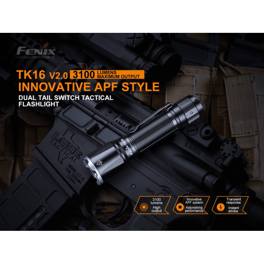 Fenix TK16V20 - Lampe frontale rechargeable LED/1x21700 IP68 3100 lm 43 hrs