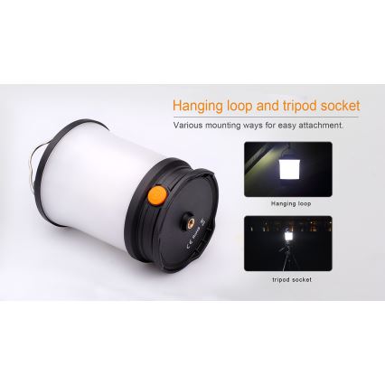 Fenix ​​​​CL30R - LED Lampada portatile ricaricabile LED/USB IPX7 650 lm 300 h