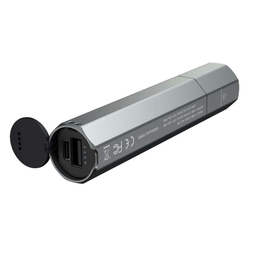 Fenix ​​​​ECPBLCK - LED Torcia ricaricabile con power bank USB IP68 1600 lm 504 h nero