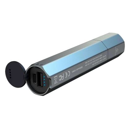 Fenix ​​​​ECPBLUE - LED Torcia ricaricabile con power bank USB IP68 1600 lm 504 h blu