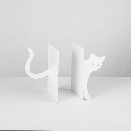 Fermalibri 22x35 cm bianco