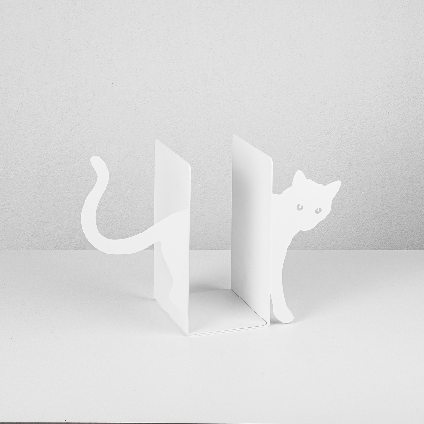 Fermalibri 22x35 cm bianco