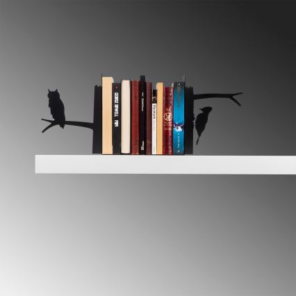 Fermalibri 22x44 cm nero