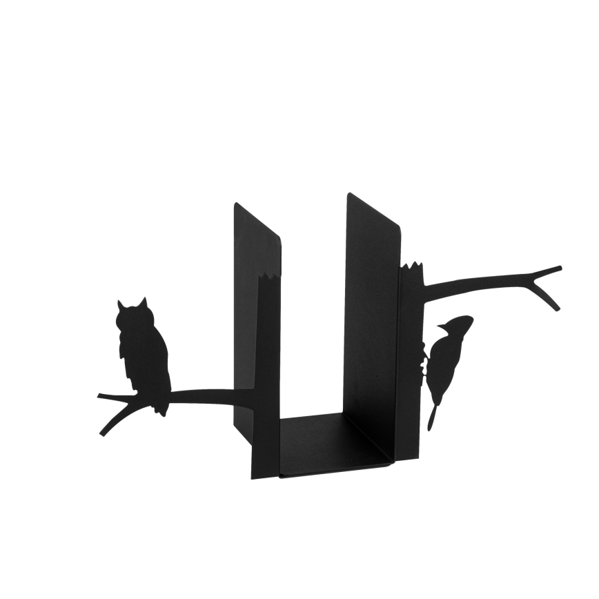 Fermalibri 22x44 cm nero