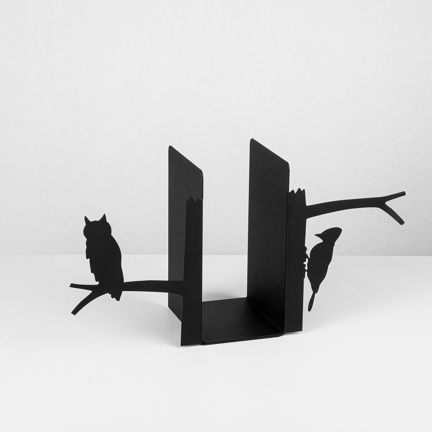 Fermalibri 22x44 cm nero