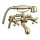 FERRO - Ensemble de baignoire ANTICA avec mitigeur, finition bronze