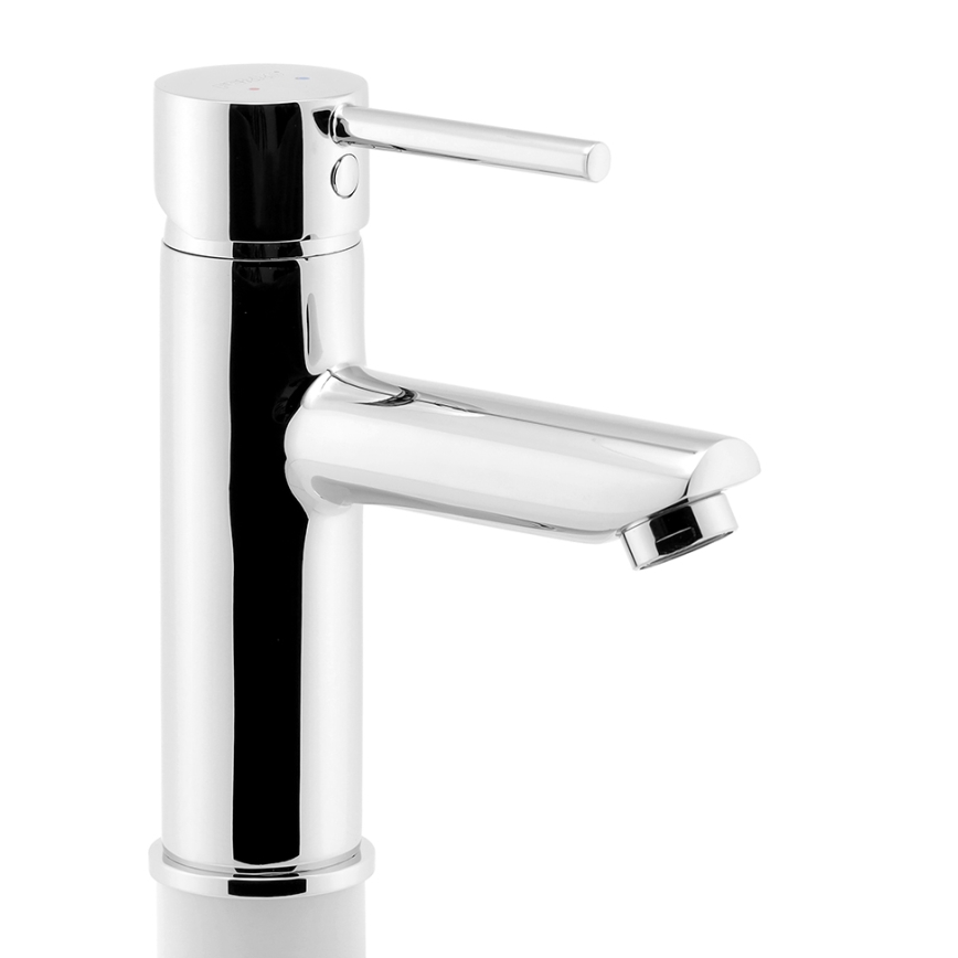 FERRO - Miscelatore per lavabo + piletta di scarico FIESTA cromo lucido