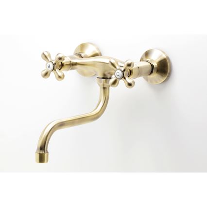 FERRO - Miscelatore per lavello/lavabo ANTICA bronzo