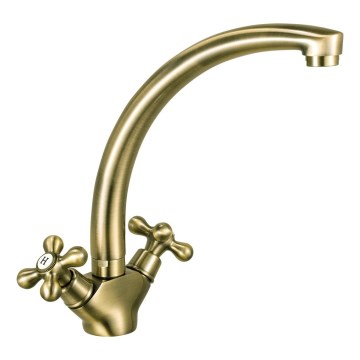 FERRO - Mitigeur d'évier ANTICA RETRO bronze