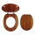 FERRO - Sedile WC in MDF, finitura rovere